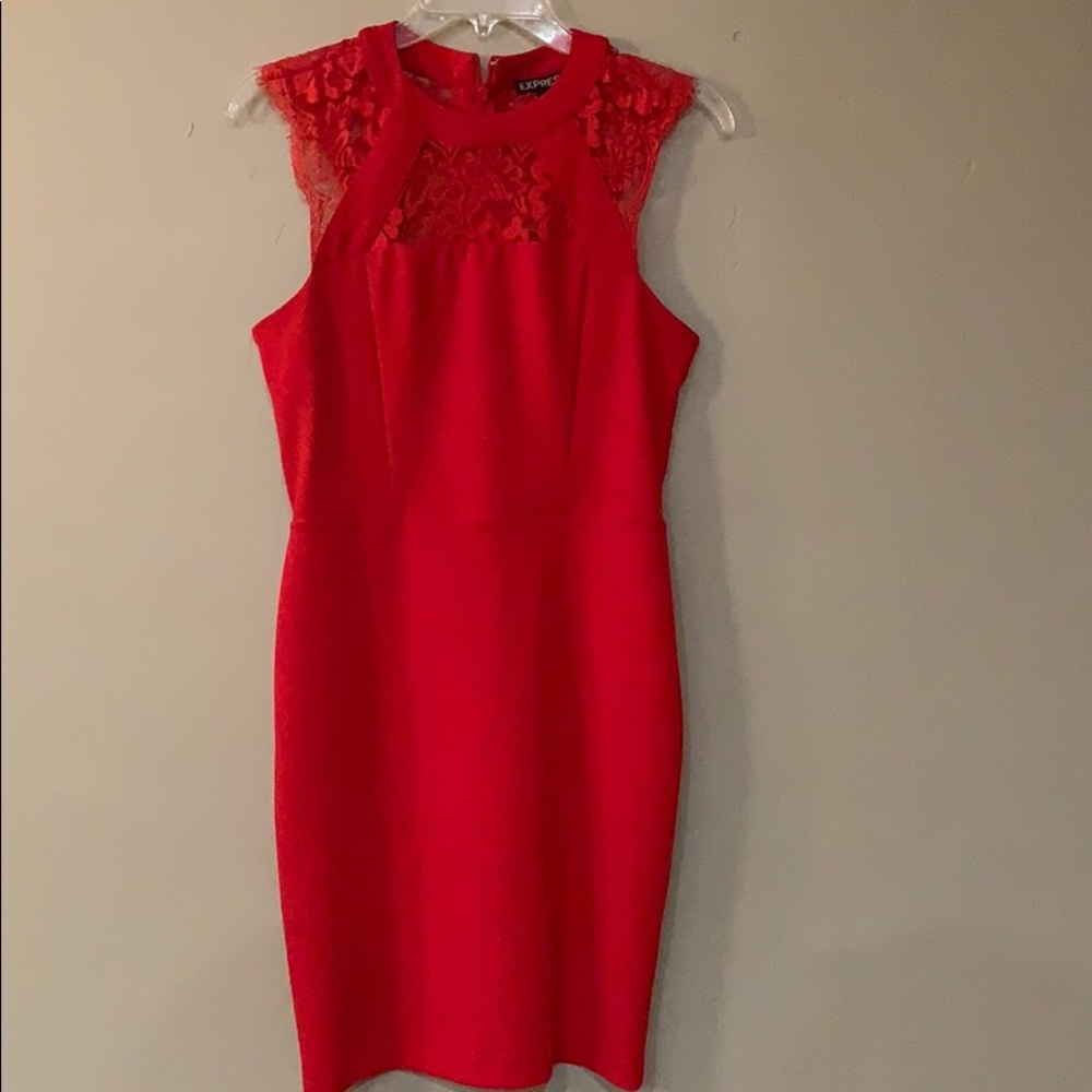 Express Red Dress